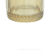 Jogo 6 Copos Baixos em Vidro Âmbar 320ml 9cm - Ela Decora