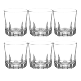 Jogo 6 Copos Baixos Whisky Janina 200ml - Ela Decora