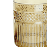 Jogo 6 Copos Baixos Whisky Palace em Vidro Âmbar Luster 330ml - Ela Decora