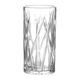 Jogo 6 Copos de Vidro Alto Santorini 390ml - Ela Decora