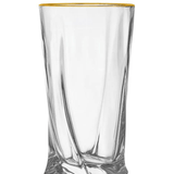 Jogo 6 Copos em Cristal Ice 280ml - Ela Decora