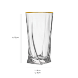 Jogo 6 Copos em Cristal Ice 280ml - Ela Decora