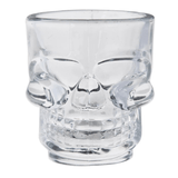 Jogo 6 Copos para Shot em Vidro Skull Mug 50ml - Ela Decora