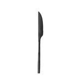 Jogo 6 Facas para Churrasco Estilo Bambu Aço Inox Elegant Preto Ônix 22,3 cm - Ela Decora