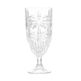 Jogo 6 Taças Cristal de Chumbo Palm Tree 450ml - Ela Decora