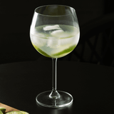 Jogo 6 Taças de Cristal Ecológica para Gin Transparente 570ml - Ela Decora