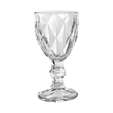 Jogo 6 Taças Matelasse em Vidro 60ml - Ela Decora