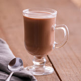 Jogo 6 Taças para Cappuccino de Vidro Sodo - Calcico 114ml - Ela Decora