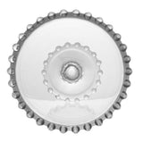 Jogo 6 Taças Para Sobremesa Cristal de Chumbo Pearl 11cm - Ela Decora