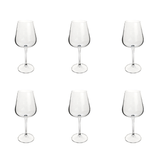 Jogo 6 Taças para Vinho Branco Ardea em Cristal 450ml Full Fit 57984 - Ela Decora