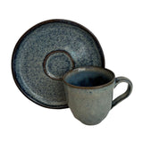 Jogo 6 Xícaras de Café com Píres Bio Titanium 120ml - Ela Decora