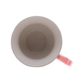 Jogo 6 Xicaras de Café com Pires em Porcelana Fancy Rose 90ml - Ela Decora