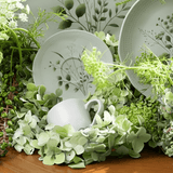 Jogo 6 Xícaras de Café com Pires Orgânico Ammi 120ml - Ela Decora