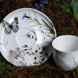 Jogo 6 Xícaras de Chá com Pires Bio Encanto 170ml - Ela Decora