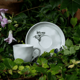 Jogo 6 Xícaras de Chá com Pires Bio Refúgio 170ml - Ela Decora