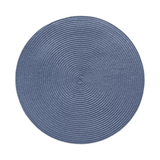 Jogo Americano Redondo Avulso Luna Azul Infinity 38cm - Ela Decora