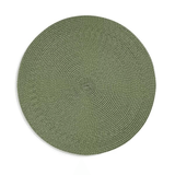 Jogo Americano Redondo Avulso Luna Olive 38cm - Ela Decora