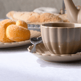 Jogo de 4 Colheres Aço Inox para Chá Heart Coração Prateada 12,7 cm - Ela Decora