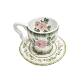 Jogo de 6 Xicaras de Chá com Píres Rosier 215ml - Ela Decora