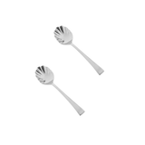 Jogo de Colheres para Açúcar Aço Inox 2 Peças - Ela Decora