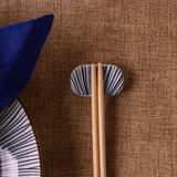 Jogo de Descanso para Hashi em Porcelana Koji 5cm 4 Peças - Ela Decora