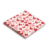 Jogo de Guardanapos de Papel Folha Dupla Corações Branco 25cm - 20 Peças - Ela Decora