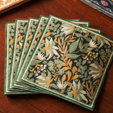 Jogo de Guardanapos de Papel Green Garden 33cm x 33cm 20 Peças - Ela Decora