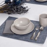 Jogo de Guardanapos Home Grafite 40cm 4 Peças - Ela Decora