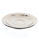 Jogo de Xicaras para Café com Pires e Suporte Branco e Cromado - Ela Decora