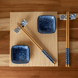 Jogo para Sushi em Bambu Koi 8 Peças - Ela Decora