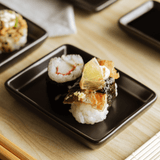 Jogo para Sushi em Bambu Saitama 7 Peças - Ela Decora