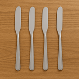 Jogo 4 Espatulas para Aperitivos de Inox 15cm