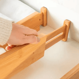 Kit 4 Divisórias de Gaveta Ajustável Super Resistente em Bambu - Ela Decora