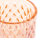 Kit Acessorios Banheiro Vidro Litt Ambar 3 Peças - Ela Decora