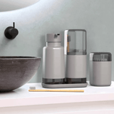 Kit Acessórios para Banheiro Dual Chumbo 3 Peças - Ela Decora