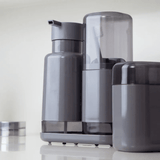 Kit Acessórios para Banheiro Dual Chumbo 3 Peças - Ela Decora