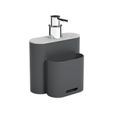 Kit Flat para Cozinha Cinza 3 Peças - Ela Decora