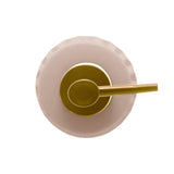 Kit para Banheiro em Cerâmica Stripes Nude 2 Peças - Ela Decora