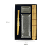 Kit para Sushi Individual de Cerâmica - Ela Decora