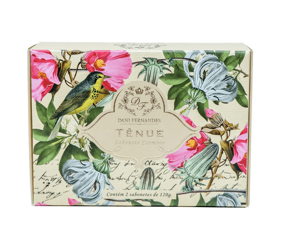 Kit Sabonete em Barra Tênue com 2 Peças 240g - Ela Decora