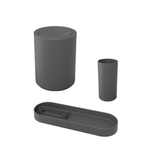 Kit Serene para Escritório Chumbo 3 Peças - Ela Decora