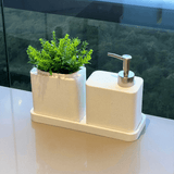 Kit para Banheiro em Poliresina 3 Peças