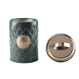 Lata Metal Geometric Handle Sugar Cinza e Rose Gold - Ela Decora