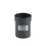 Lata Porta Utensílios e Talheres Matte Chumbo 14cm x 11cm - Ela Decora
