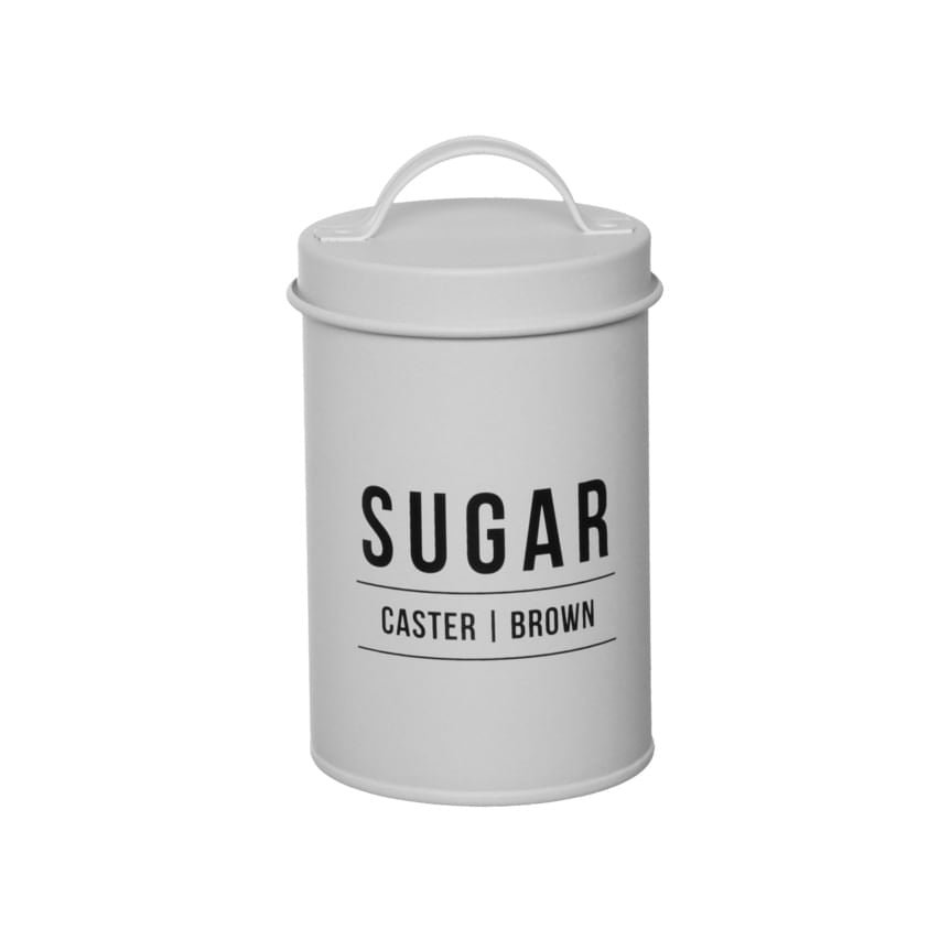Lata Pote para Açucar Manhattan Branca 900ml - Ela Decora
