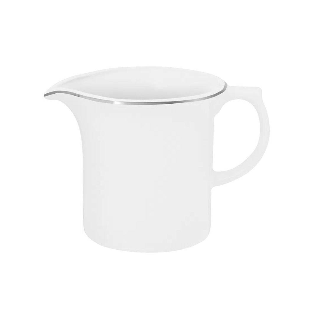 Leiteira de Porcelana Isabel 600ml - Ela Decora