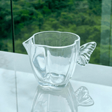 Leiteira de Vidro Butterfly 230ml - Ela Decora