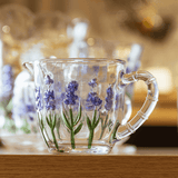 Leiteira de Cristal Lavanda 240ml