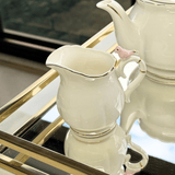 Leiteira em Porcelana Birds Branca 230ml