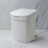 Lixeira 2,5 litros Branca - Ela Decora